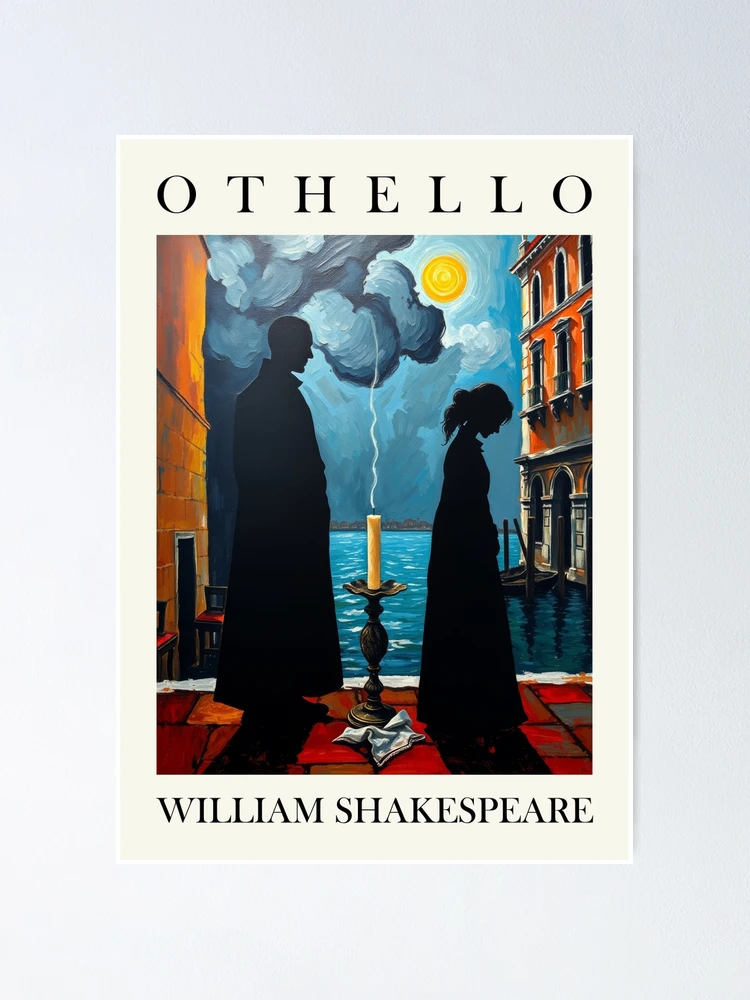 Othello William Shakespeare Classic English Literature Artwork