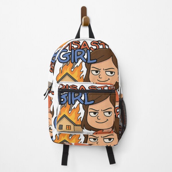 Item preview, Disaster Girl Meme Cartoon – Classic Viral Internet Art designed and sold by JMKPrintPress.