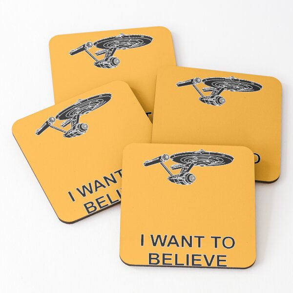 Item preview, I WANT TO BELIEVE - Enterprise designed and sold by NerdHut.