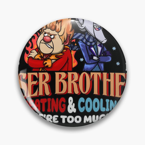 Item preview, Miser Brothers Heating And Cooling Heat And Snow Miser designed and sold by SavannahCampbel.