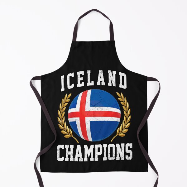 Item preview, SOCCER BALL FLAG CHAMPIONS - ICELAND - Fans and Teams for Men and Women T-shirt designed and sold by wallsandpatts.