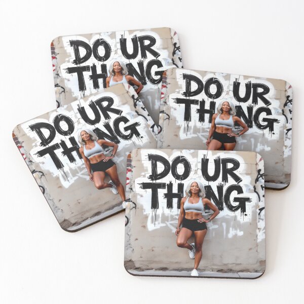 Item preview, do yur thang motivational workout running quote designed and sold by SmashingDeals.