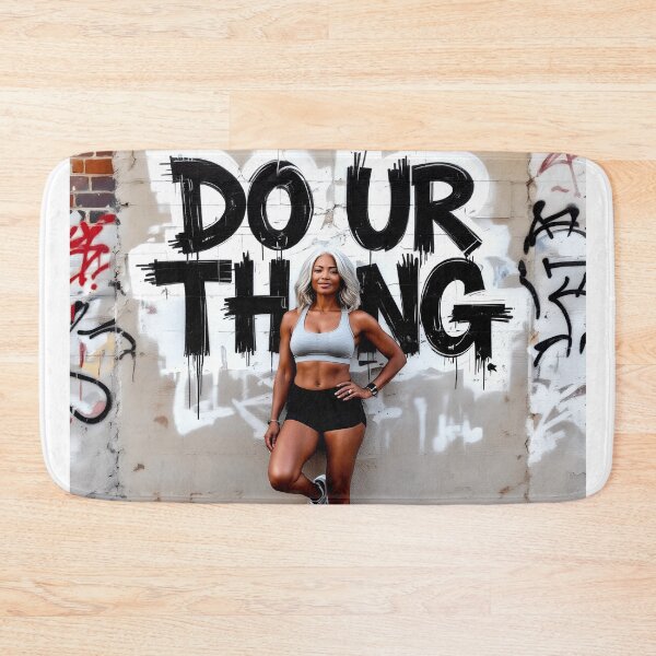 Item preview, do yur thang motivational workout running quote designed and sold by SmashingDeals.