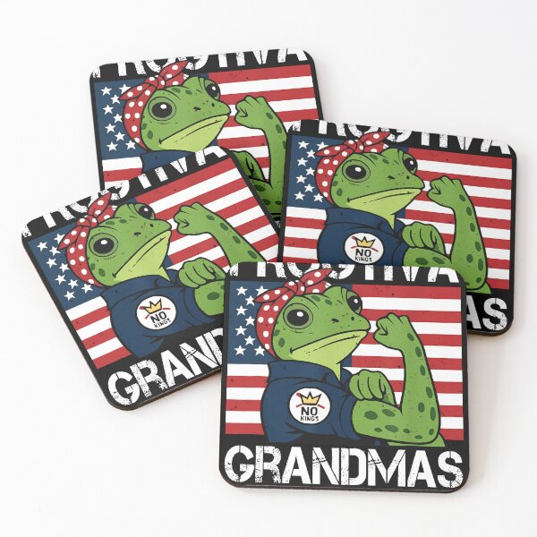 Item preview, Frogtiva Grandmas Against Fascism Portland Frog Protest designed and sold by SavannahCampbel.