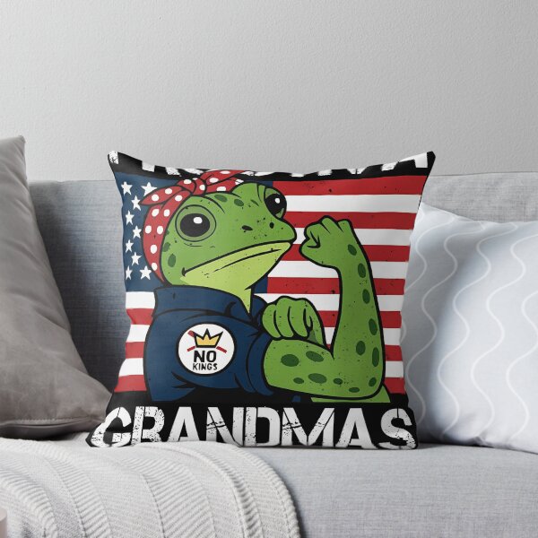 Item preview, Frogtiva Grandmas Against Fascism Portland Frog Protest designed and sold by SavannahCampbel.