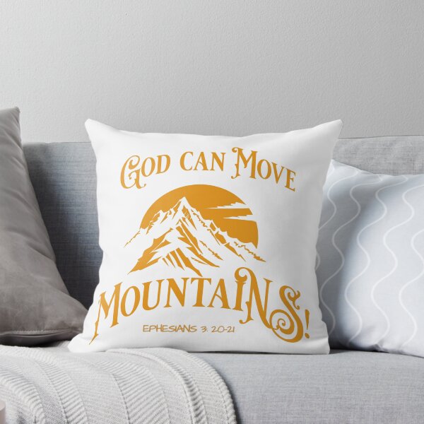 Item preview, God can move Mountains! designed and sold by DesignedbyFaith.