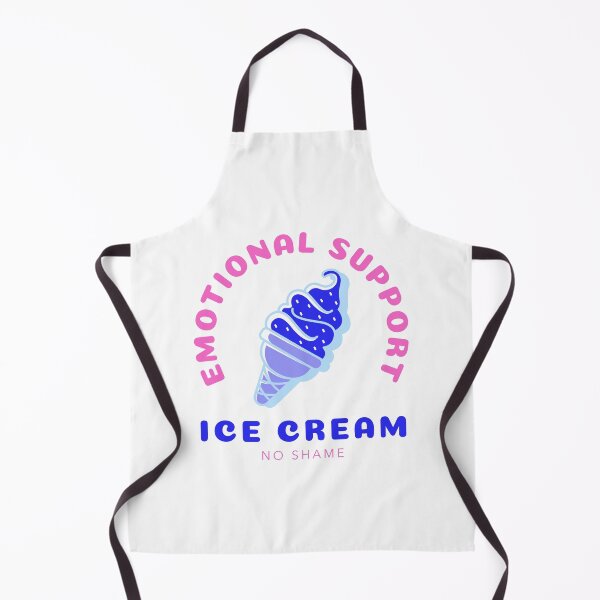Item preview, Emotional Support Ice Cream (pink) designed and sold by AEMcTees.