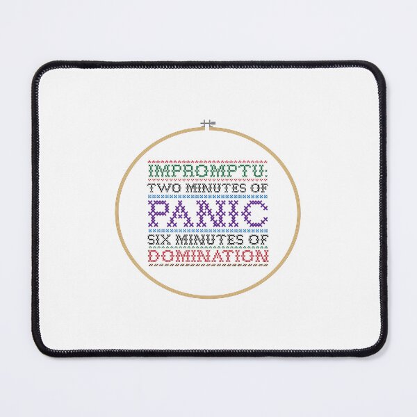 Item preview, Impromptu: Two Minutes of Panic, Six Minutes of Domination - Speech Team designed and sold by Tyson Carter.