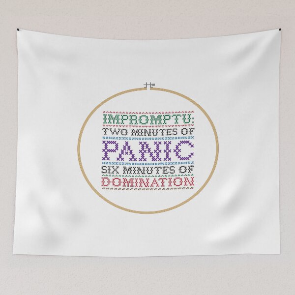 Item preview, Impromptu: Two Minutes of Panic, Six Minutes of Domination - Speech Team designed and sold by Tyson Carter.