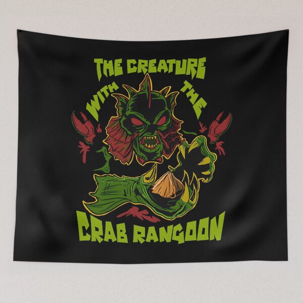 Item preview, Creature With The Crab Rangoon designed and sold by LindaReynolds.
