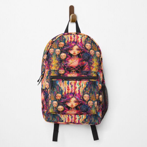 Item preview, Animate the rainbow-dripping canvas designed and sold by Ecosetereos.