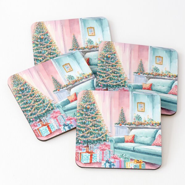 Item preview, Vintage Pink Christmas  designed and sold by Prints and Lifestyle.