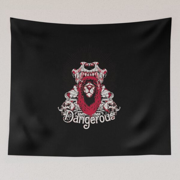 Item preview, Dangerous Killer Lion Zoo Safari designed and sold by PrintPress.