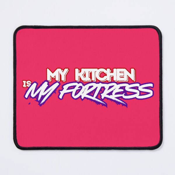 Item preview, My Kitchen Is My Fortress – Funny Cooking Quote Design designed and sold by 8-Maxwell-8.