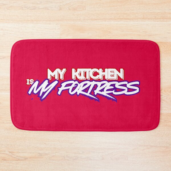Item preview, My Kitchen Is My Fortress – Funny Cooking Quote Design designed and sold by 8-Maxwell-8.
