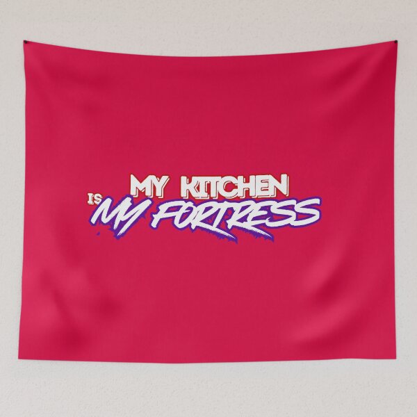 Item preview, My Kitchen Is My Fortress – Funny Cooking Quote Design designed and sold by 8-Maxwell-8.