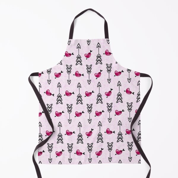 Item preview, Fuschia Pink Hearts And Arrows Pattern – Playful Love Seamless Design designed and sold by Preeyanc.