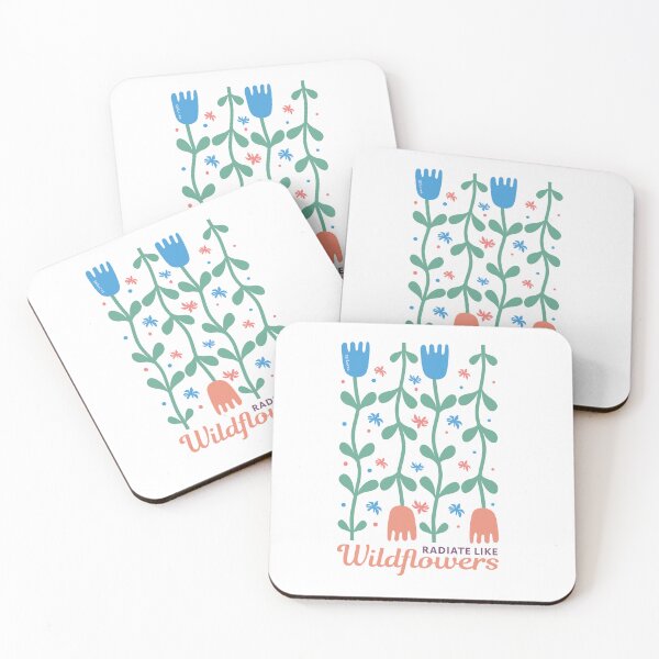 Item preview, Radiate like Wildflowers | Boho Floral Art designed and sold by DiLerca.
