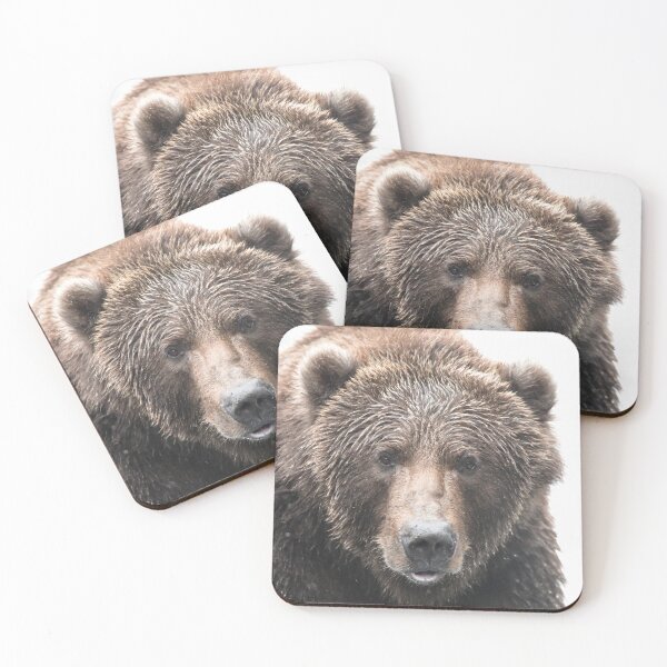 Item preview, Kodiak Brown Bear Portrait designed and sold by EaglemasterArts.
