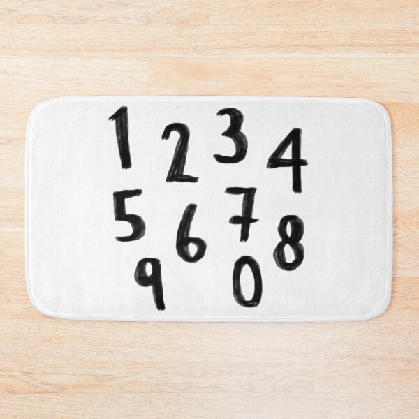 Item preview, Numbers 1 to 9 and 0 designed and sold by badlydrawnbabe.