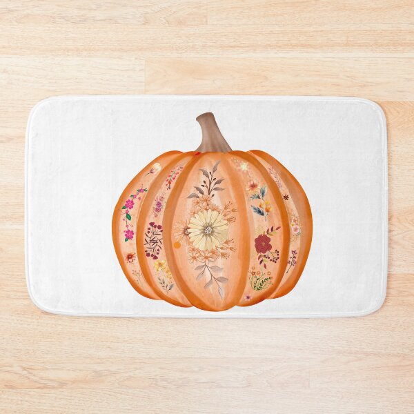 Item preview, Pumpkin Season Floral Design designed and sold by SofikoDesigns.