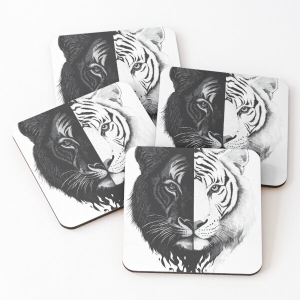 Item preview, Yin Yang Lion Tiger Duality designed and sold by Nytheris.