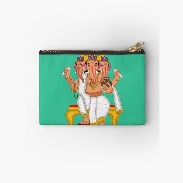 Item preview, Trimukhi Ganesha Drawing designed and sold by Harshit_Digital_Arts.