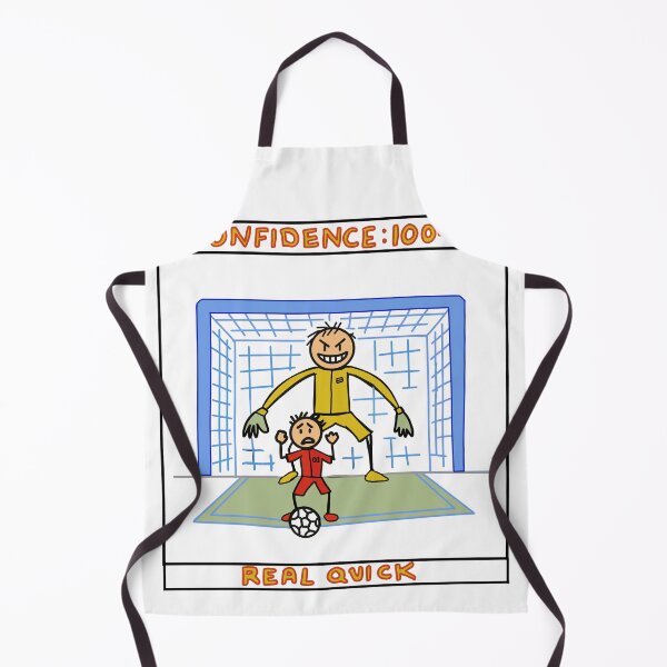Item preview, Funny Soccer Confidence Drop Comic T-Shirt Gift for Football Fans designed and sold by Popstudio85.