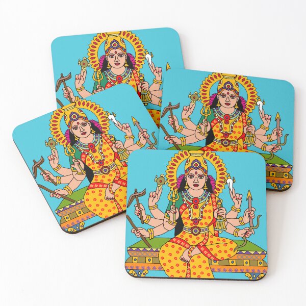 Item preview, Goddess Durga Divine Art designed and sold by Harshit_Digital_Arts.