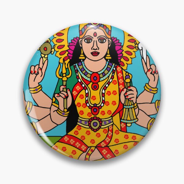 Item preview, Goddess Durga Divine Art designed and sold by Harshit_Digital_Arts.