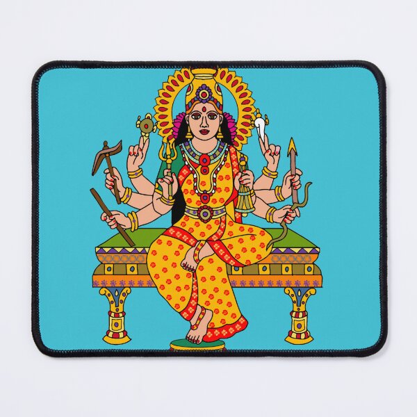 Item preview, Goddess Durga Divine Art designed and sold by Harshit_Digital_Arts.