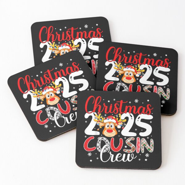 Item preview, Christmas Cousin Crew 2025 Matching Family Xmas Pajamas designed and sold by jillianhanna.