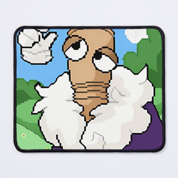 Item preview, Old Chess Piece – Wise Pixel King Character designed and sold by GalaFunny.
