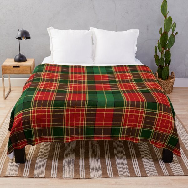 Artikelvorschau, Rot Grün Gold Weihnachten Plaid Muster entworfen und verkauft von Prints and Lifestyle.