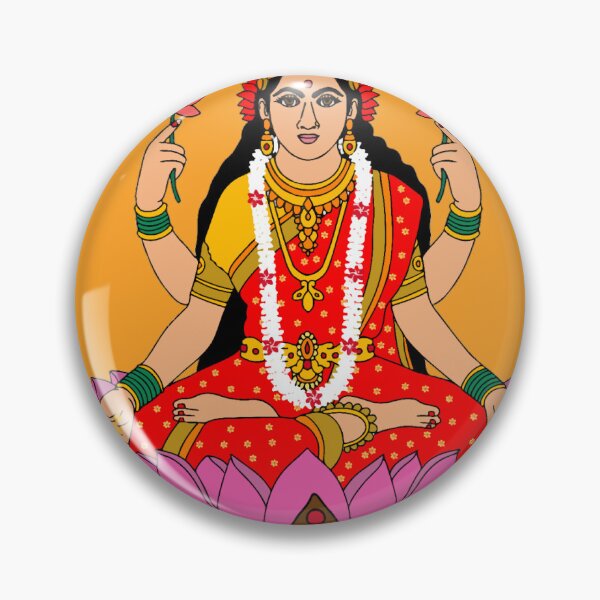 Item preview, Goddess Lakshmi Divine Art designed and sold by Harshit_Digital_Arts.