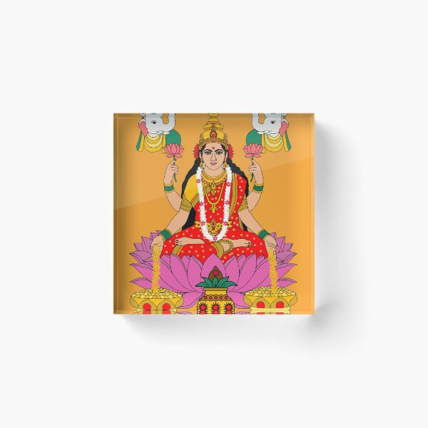 Item preview, Goddess Lakshmi Divine Art designed and sold by Harshit_Digital_Arts.