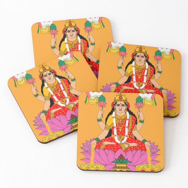 Item preview, Goddess Lakshmi Divine Art designed and sold by Harshit_Digital_Arts.