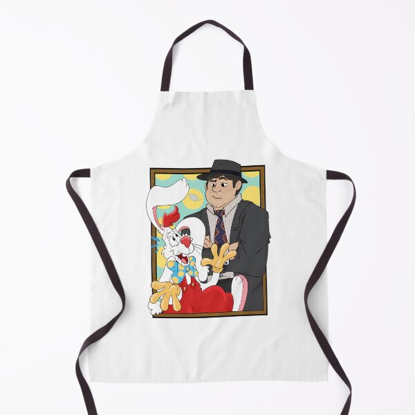 Item preview, Nervous Rabbit & Serious Detective – Cartoon Duo Design designed and sold by GalaFunny.