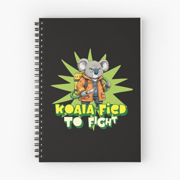 Item preview, Koala-fied to Fight - Bushfire Hero designed and sold by AwesomeBeyondLimits.