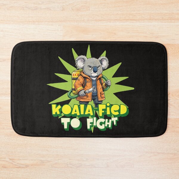 Item preview, Koala-fied to Fight - Bushfire Hero designed and sold by AwesomeBeyondLimits.