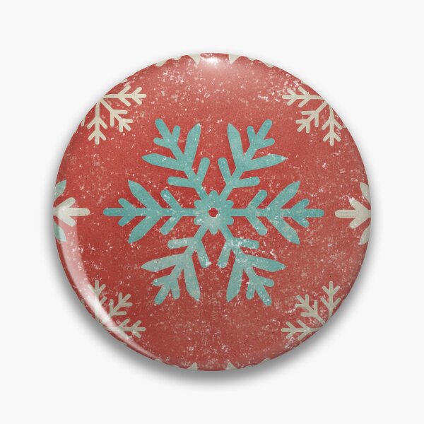 Item preview, NAVIDAD PATRON RETRO COPOS DE NIEVE designed and sold by Sycorax Studio.