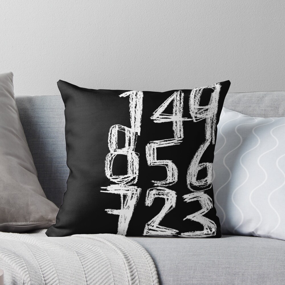 Item preview, Throw Pillow designed and sold by badlydrawnbabe.