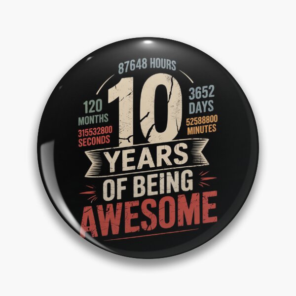 Item preview, 10 Years 132 Months Of Being Awesome 11th Birthday  designed and sold by MathisBellanger.