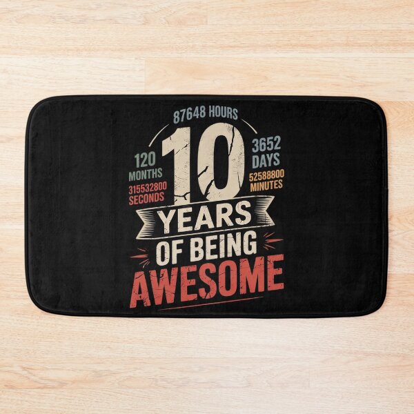 Item preview, 10 Years 132 Months Of Being Awesome 11th Birthday  designed and sold by MathisBellanger.