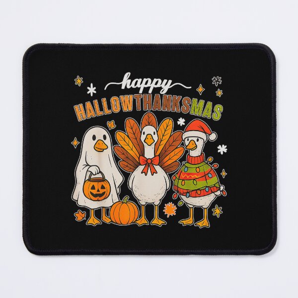 Item preview, Happy Hallothanksmas Silly Goosse Halloween Merry Christmas designed and sold by jillianhanna.