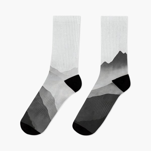 Item preview, Black and White Misty Mountain Layers designed and sold by Nytheris.