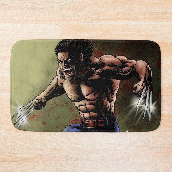 Item preview, Ferocious Wolverine Berserker Rage Comic Book Art designed and sold by ekraart.