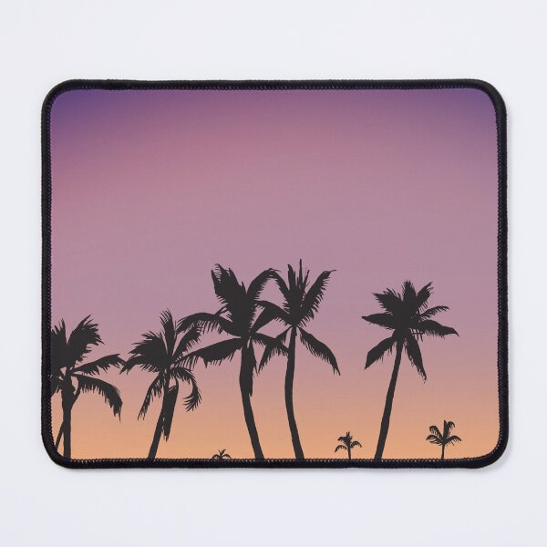 Item preview, Hawaii Sunset Palm Trees Silhouette Gradient Sky  designed and sold by Stable-Camp-Rd.