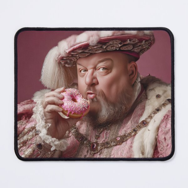Item preview, Henry VIII with Donut designed and sold by Elisabeth Lucas.