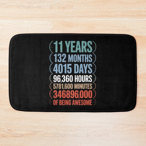 Item preview, 11 Years 132 Months Of Being Awesome 11th Birthday  designed and sold by MathisBellanger.